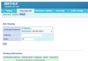 BUFFALO WBMR-HP-GN : AIRSTATION™ HIGHPOWER ADSL MODEM ROUTER - Route - 1