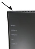 BUFFALO WBMR-HP-GN : AIRSTATION™ HIGHPOWER ADSL MODEM ROUTER - Panneau avant - 2