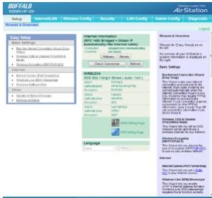 BUFFALO WBMR-HP-GN : AIRSTATION™ HIGHPOWER ADSL MODEM ROUTER - Setup - 1