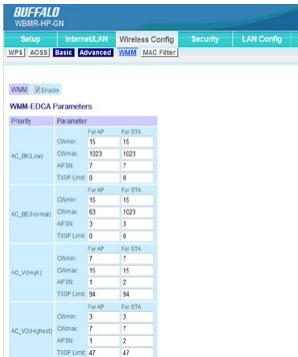 BUFFALO WBMR-HP-GN : AIRSTATION™ HIGHPOWER ADSL MODEM ROUTER - WMM - 1