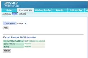 BUFFALO WBMR-HP-GN : AIRSTATION™ HIGHPOWER ADSL MODEM ROUTER - DDNS - 1