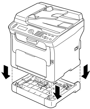 EPSON ACULASER CX16DNF - Nettoyage des rouleaux d'entrainment papier du socle de montage (AcuLaser CX16NF uniquely) - 3