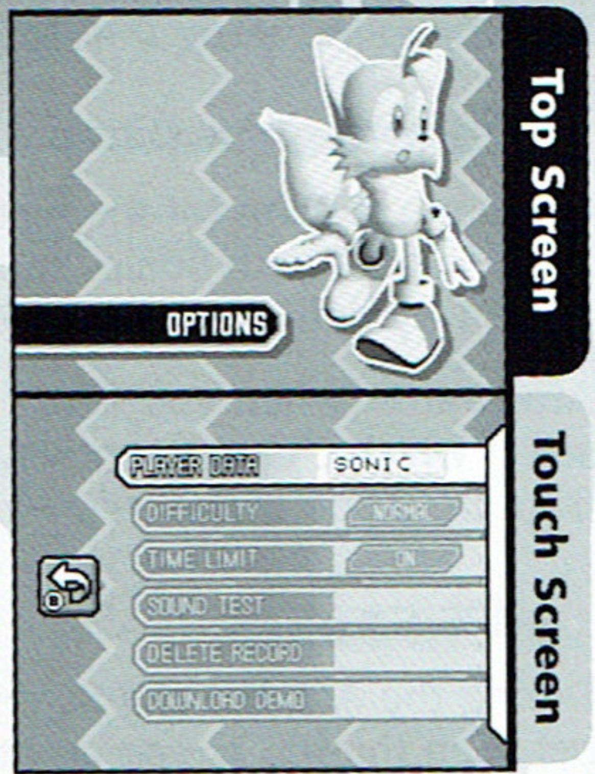 GAMES NINTENDO DS SONIC RUSH - SOUND TEST - 1