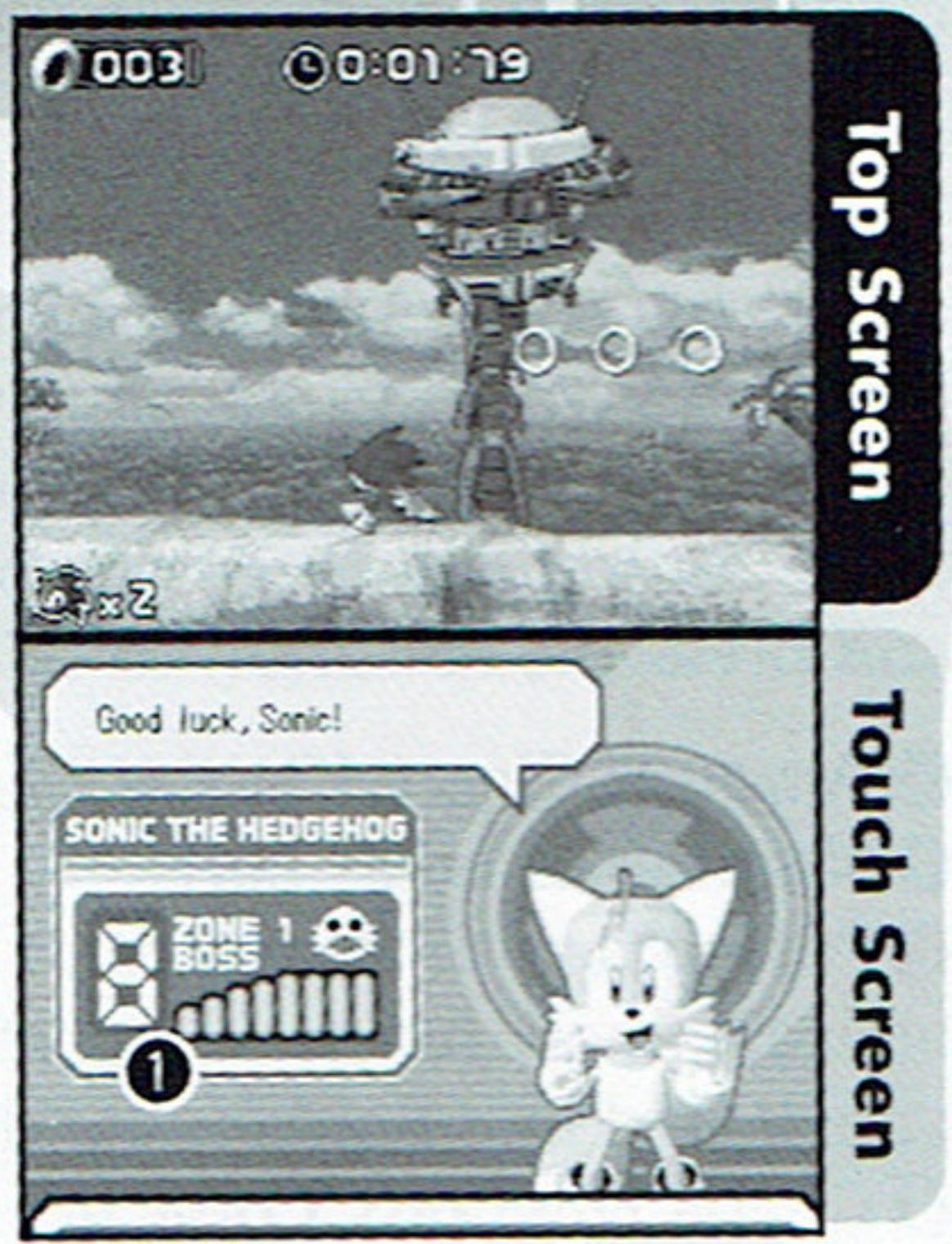 GAMES NINTENDO DS SONIC RUSH - Boss Act - 1