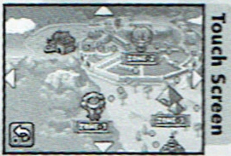 GAMES NINTENDO DS SONIC RUSH - Zone Map - 3