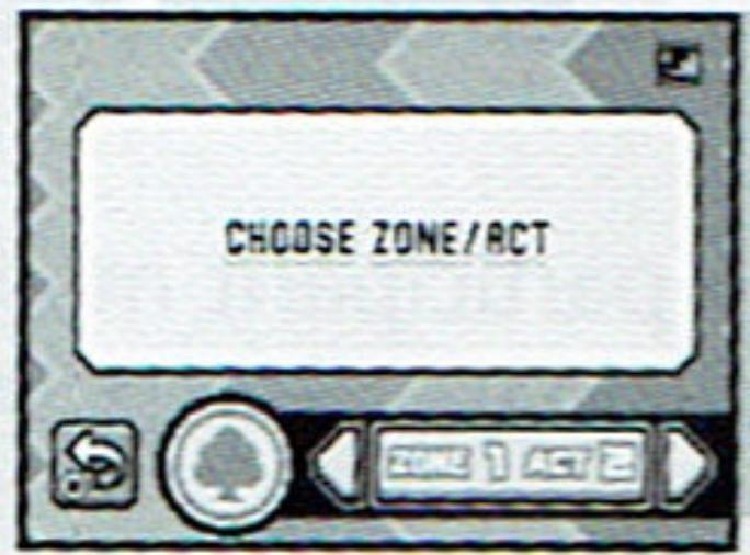 GAMES NINTENDO DS SONIC RUSH - Character/Act Select - 2