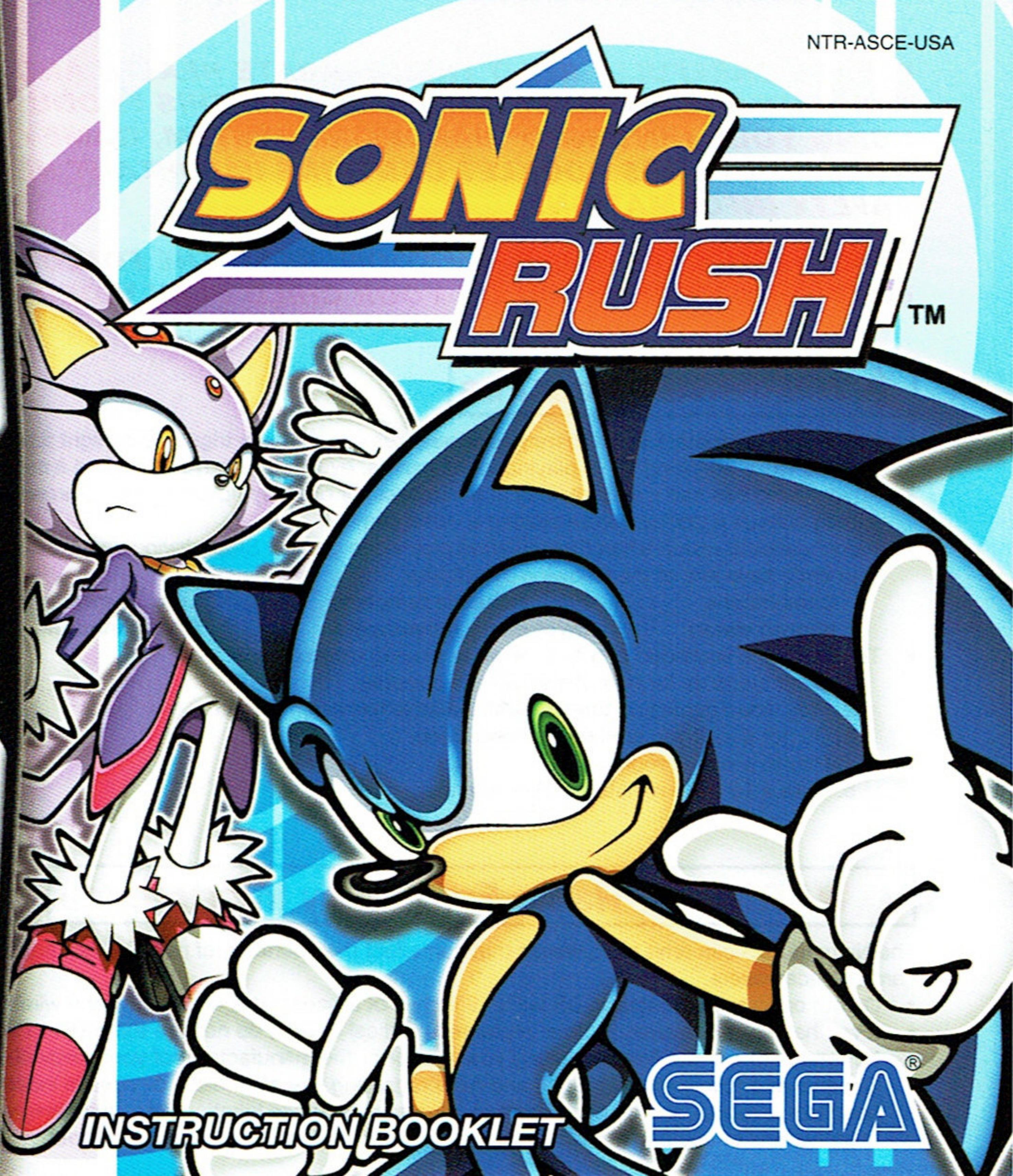 GAMES NINTENDO DS SONIC RUSH - NINTENDODS - 1