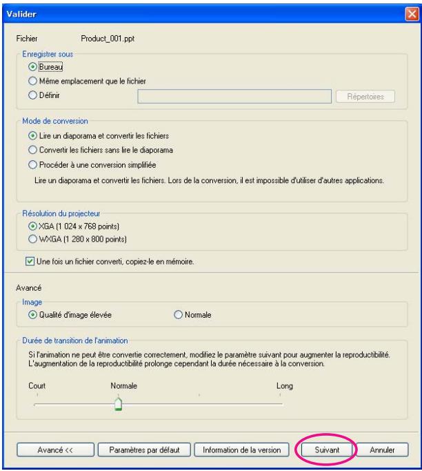 EPSON EB-1960 - Conversion en scenario - 6