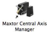 MAXTOR CENTRAL AXIS - Partie 3 : Installation du logiciel - 1