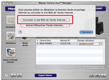 MAXTOR CENTRAL AXIS - Creation d'un compte Seagate Global Access - 1