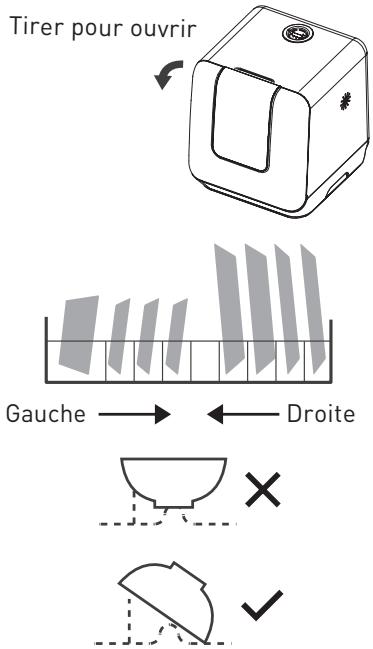 VALBERG 3S58 F WAD929C - Ouvrez la porte, placez la vaisselle et ajoutez le détergent - 1