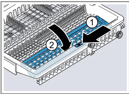 SIEMENS SR25YI04ME - Réorganiser le tiroir à couverts - 1