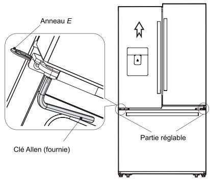 HISENSE RF697N4BS1 - Réglage des portes - 1