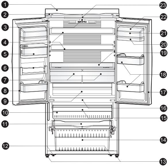 HISENSE RF697N4BS1 - Description de l'appareil - 1