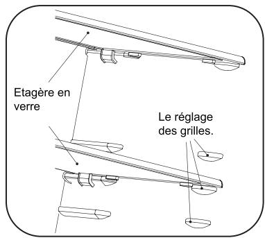 HISENSE RF697N4BS1 - Etagère en verre - 2