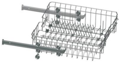 SCHNEIDER SDW947DBM - Réglage du panier supérieur - 1