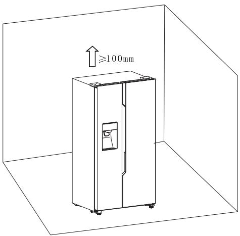 HISENSE RS694N4TC2 - Ventilation de l'appareil - 2
