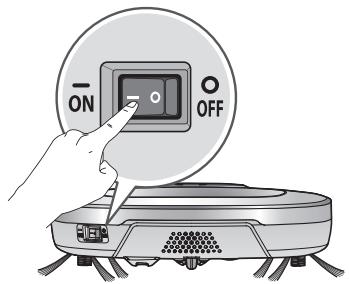 LG VR9627PG - Mise sous tension par l'interrupteur - 1