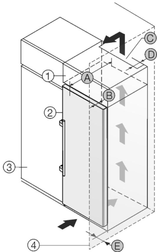 LIEBHERR IKP 2360 - Insertion entre deux éléments de cuisine - 1