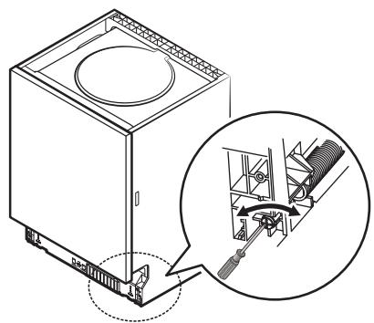 SCHNEIDER SCLT6444X0 - Étape 3 : Réglage de la tension des ressorts de la porte - 1