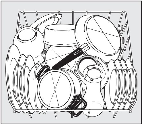 MIELE G 1023 SCI - Panier inférieur - 1