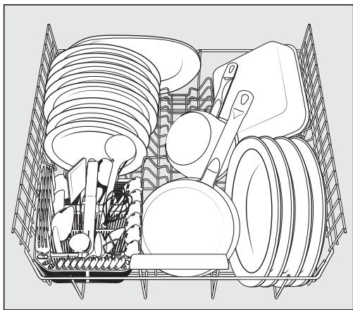 MIELE G 5000 SC ACTIVE - Lave-vaiselle avec panier à couverts - 4