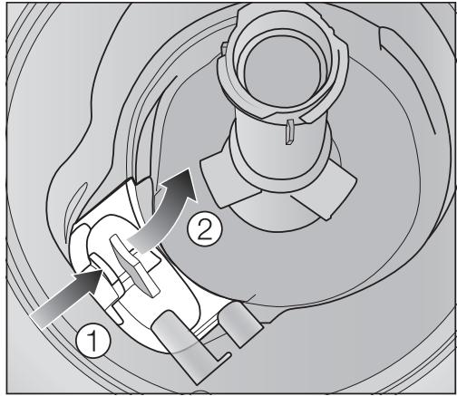 MIELE G 5000 SC ACTIVE - Nettoyage de la pompé de vidange - 1