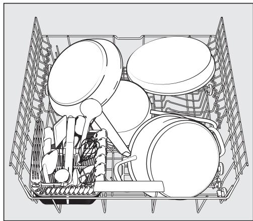 MIELE G 5000 SC ACTIVE - Lave-vaiselle avec panier à couverts - 7