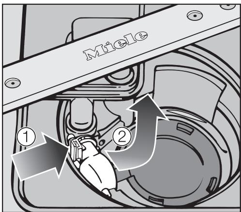 MIELE G 16720-60 SCI - Nettoyage de la pompe de vidange et du clapet antiretour - 1