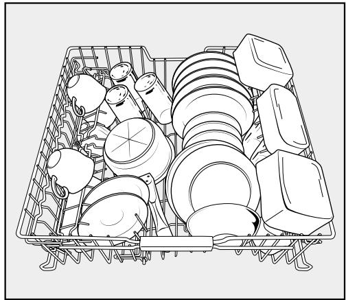 MIELE G 16720-60 SCI - Lave-vaisselle avec panier à couverts - 2