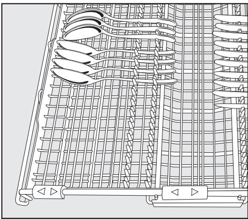 MIELE G 16720-60 SCI - Couverts - 1