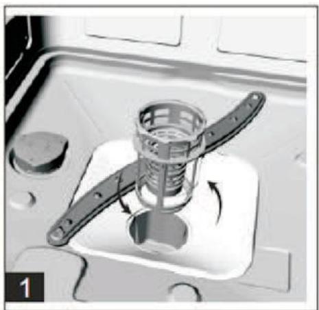 SCHNEIDER SDW1542BDIX - Démontration des filtres - 1
