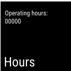 LIEBHERR FFFSG5501-EM - Afficher les heures de fonctionnement - 1