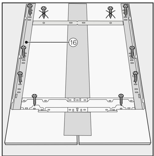MIELE KF 2901 VI - Préparation des façades de l'armoire - 9