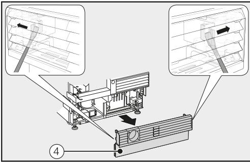 MIELE KF 2901 VI - Positionnement de l'appareil dans la niche - 1