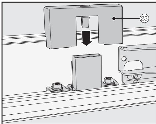 MIELE KF 2901 VI - Montage du support de fixation - 18