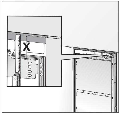 MIELE KF 2901 VI - Préparation des façades de l'armoire - 3