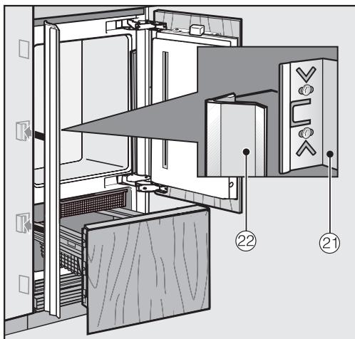 MIELE KF 2901 VI - Montage du support de fixation - 16