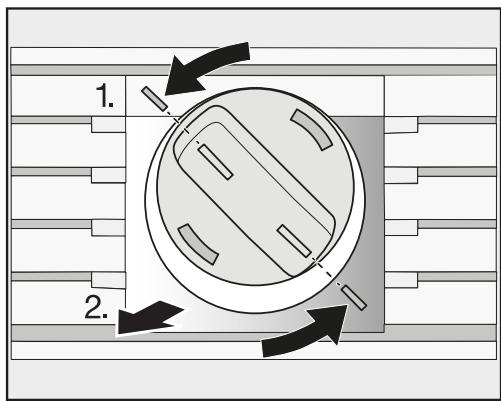 MIELE KF 2901 VI - Remplacement du filtré à eau - 1
