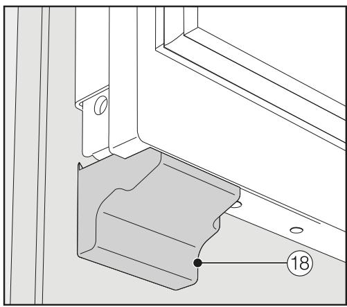 MIELE KF 2901 VI - Montage du support de fixation - 7