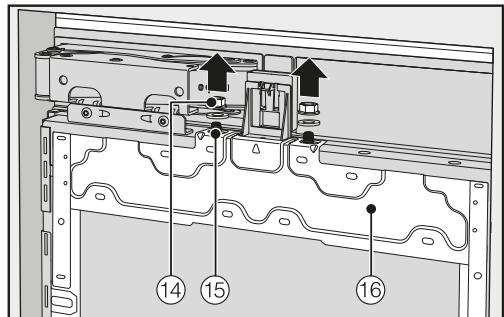 MIELE KF 2901 VI - Préparation des façades de l'armoire - 4