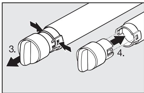 MIELE KF 2901 VI - Remplacement du filtré à eau - 2