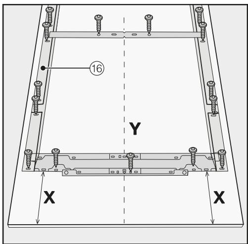 MIELE KF 2901 VI - Préparation des façades de l'armoire - 5