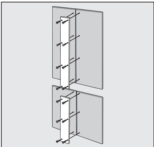 MIELE KF 2901 VI - Préparation des façades de l'armoire - 8