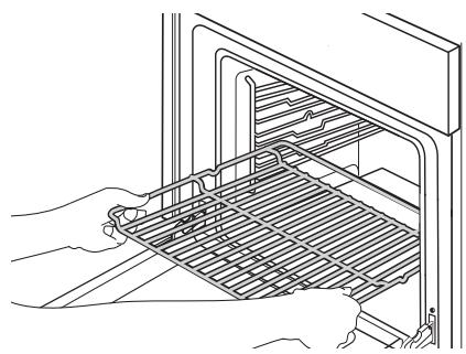HOTPOINT-ARISTON FXJP6 - INSERTING THE WIRE SHELF AND OTHER ACCESSORIES - 1