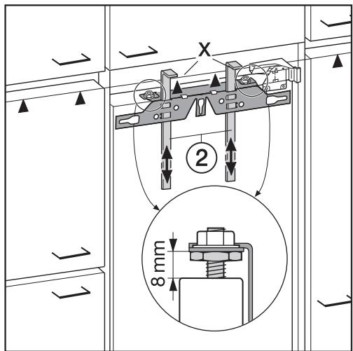 MIELE K 36683 IDF - Monter la porte du meuble - 1