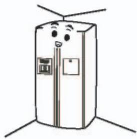 HAIER HRF664ISB2 - Placer l'appareil dans un emplacement approprié. - 1
