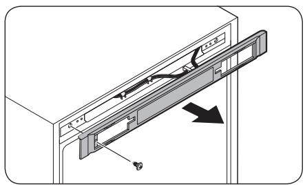 SAMSUNG RR39M7135S9/EF - ÉTAPE 5 Remetre en place la porte du réfrigérateur - 1