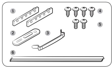 SAMSUNG RR39M7135S9/EF - Kit d'installation - 1