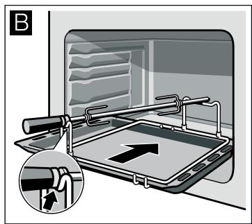 SIEMENS HB65LA560F - Mise en place du tournebroche - 2